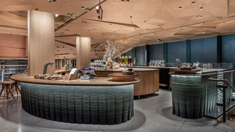 The Teavana Bar at the Tokyo Roastery